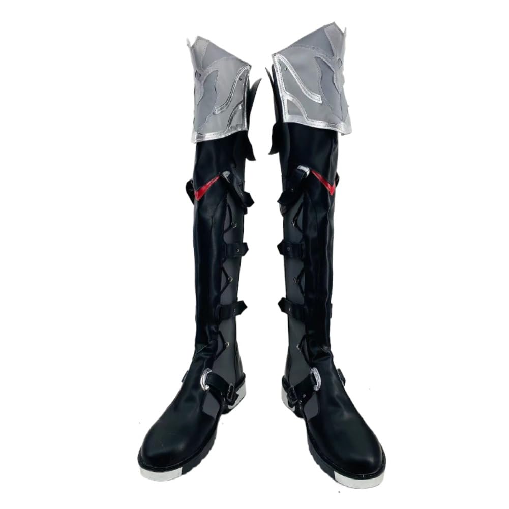 Game Genshin Impact Wriothesley Cosplay Shoes Halloween Carnival Party Outfit Women Men Cosplay Shoes Role Play