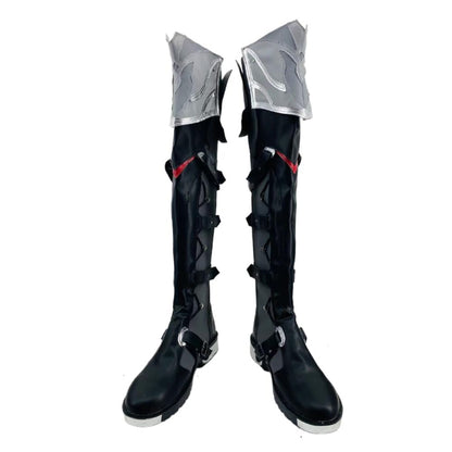 Game Genshin Impact Wriothesley Cosplay Shoes Halloween Carnival Party Outfit Women Men Cosplay Shoes Role Play