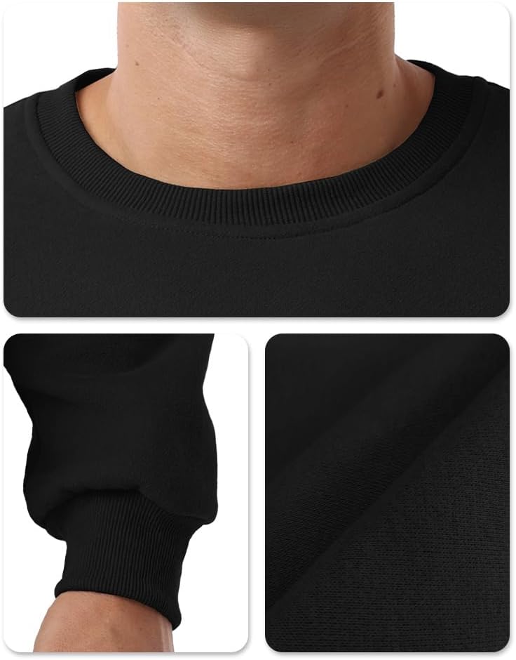 Sailwind Men's Crewneck Casual Sweatshirt Long Sleeve Fashion Cotton Pullovers