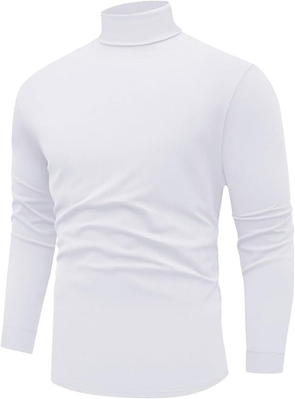 Sailwind Men's Lightweight Turtleneck Shirts Long Sleeve Thermal Pullover Sweater