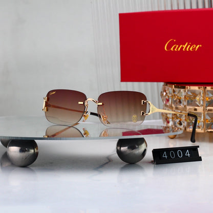 7 colors New hot HD lenses Frameless Sunglasses 4004