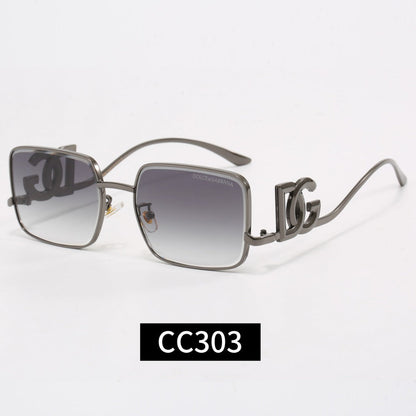 New hot HD lenses No borders design 7 colors sunglasses CC303