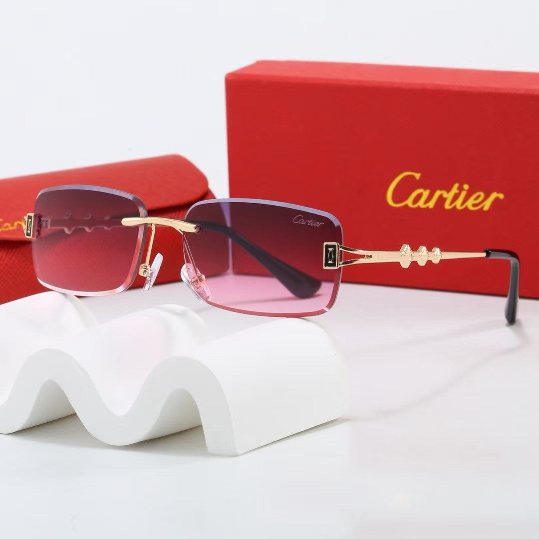 7 colors New hot HD lenses Frameless Sunglasses