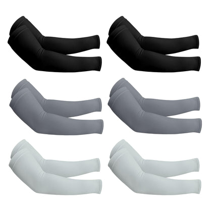 PFFY UV Protection Cooling Arm Sleeves for Men and Women UPF 50 Sun Sleeve