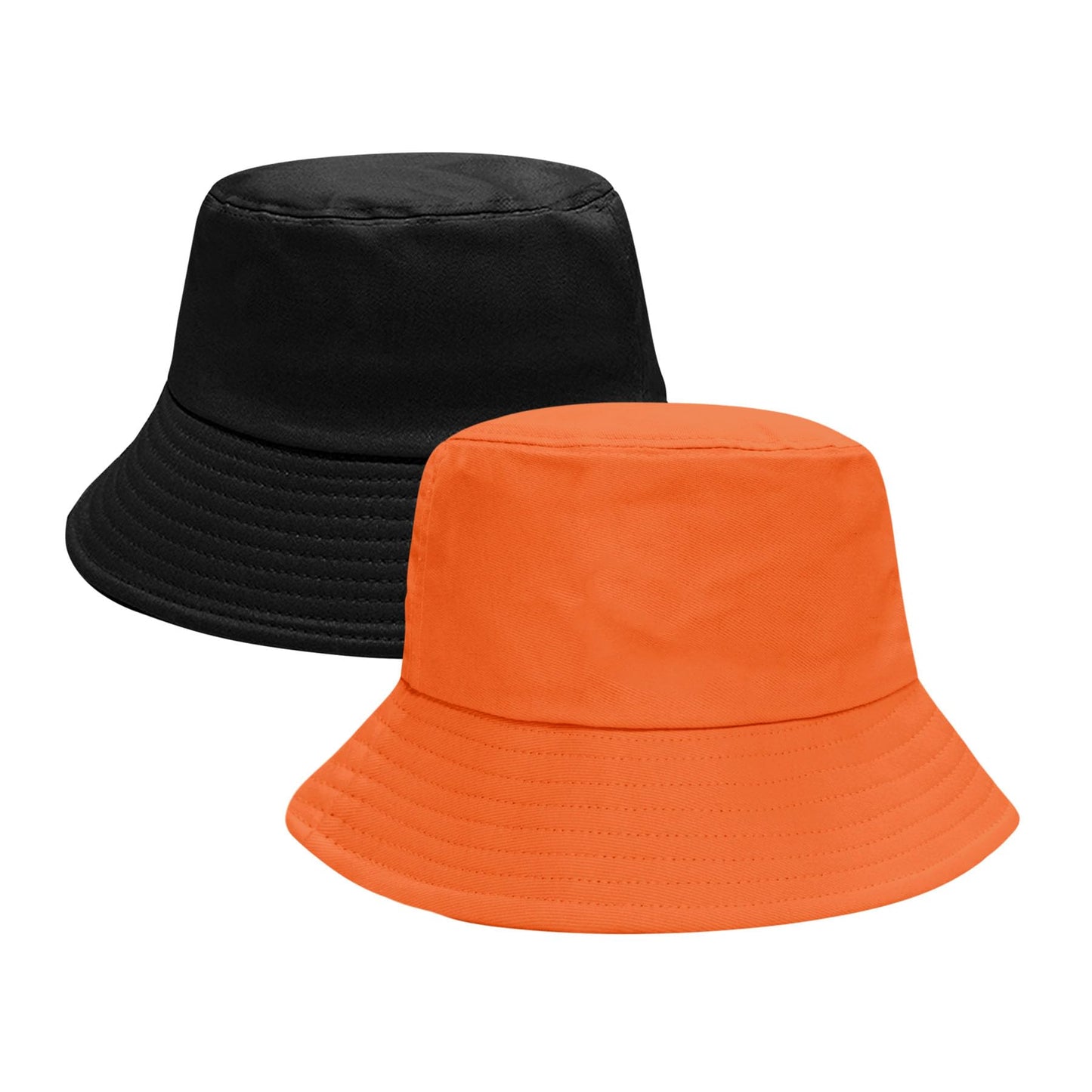 PFFY 2 Packs Bucket Hat for Women Men Cotton Hats Sun Beach Fishing Cap
