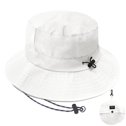 PFFY Waterproof Bucket Hat Rain Quick Dry Hats for Men Women Packable Sun Hat for Fishing Hiking Outdoors
