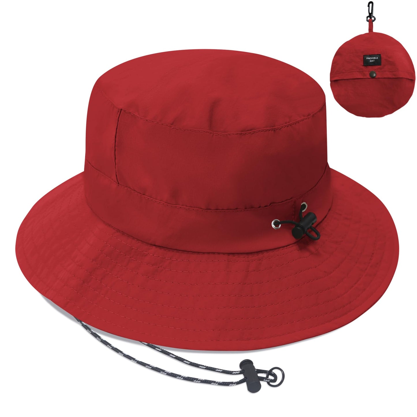 PFFY Waterproof Bucket Hat Rain Quick Dry Hats for Men Women Packable Sun Hat for Fishing Hiking Outdoors