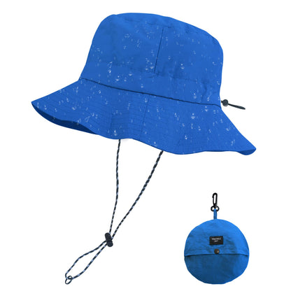 PFFY Packable Sun Bucket Hat for Men Women Outdoor UV Protection Sun Hats Waterproof Lightweight Hiking Outdoor Cap