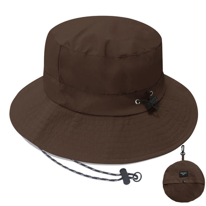 PFFY Waterproof Bucket Hat Rain Quick Dry Hats for Men Women Packable Sun Hat for Fishing Hiking Outdoors