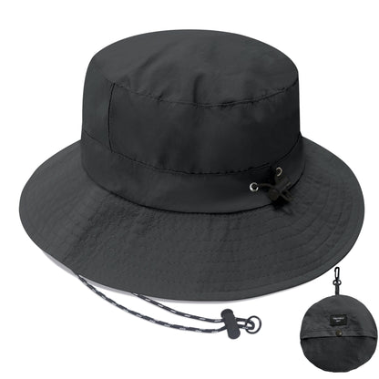 PFFY Waterproof Bucket Hat Rain Quick Dry Hats for Men Women Packable Sun Hat for Fishing Hiking Outdoors