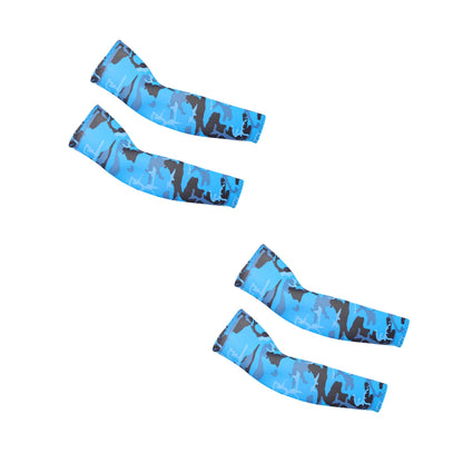 PFFY UV Protection Cooling Arm Sleeves for Men and Women UPF 50 Sun Sleeve
