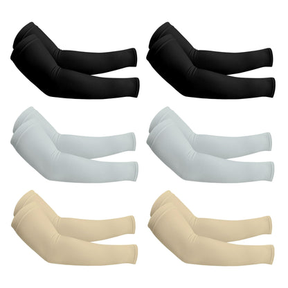 PFFY UV Protection Cooling Arm Sleeves for Men and Women UPF 50 Sun Sleeve