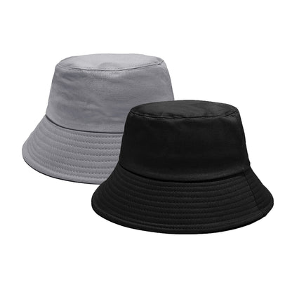 PFFY 2 Packs Bucket Hat for Women Men Cotton Hats Sun Beach Fishing Cap