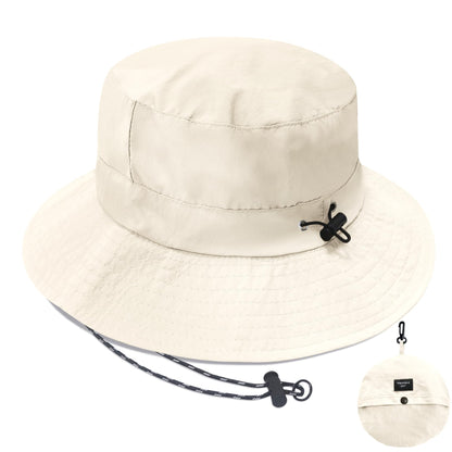 PFFY Waterproof Bucket Hat Rain Quick Dry Hats for Men Women Packable Sun Hat for Fishing Hiking Outdoors
