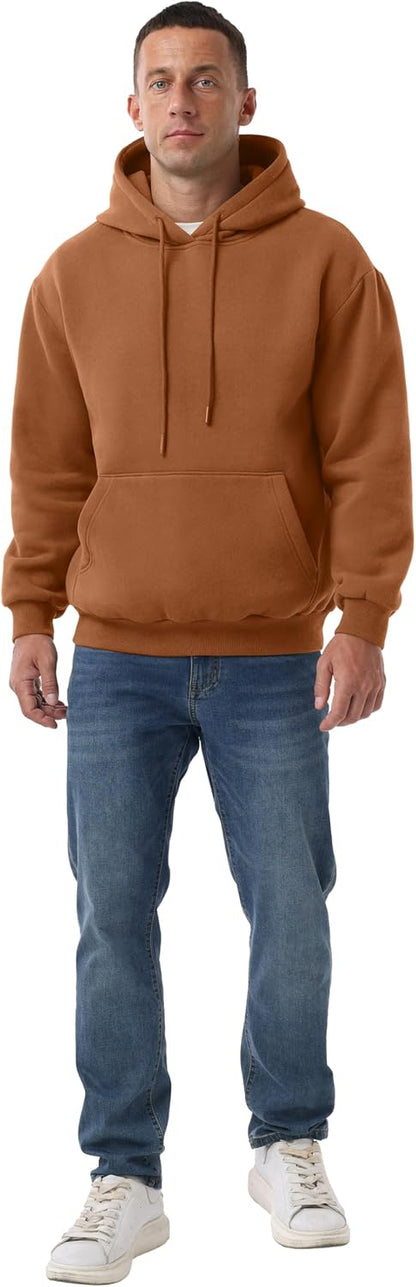 Sailwind Men's Cotton Hooded Sweatshirt Casual Long Sleeve Pullover Hoodies Drawstring Collar Kanga Pocket Fashion Shirts