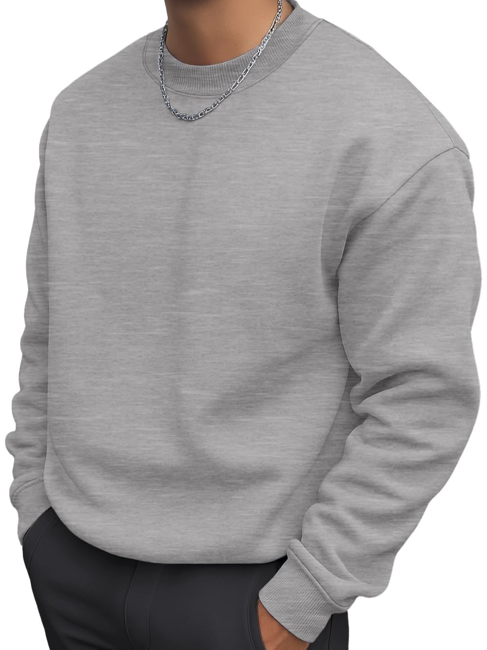 Sailwind Men's Crewneck Casual Sweatshirt Long Sleeve Fashion Cotton Pullovers