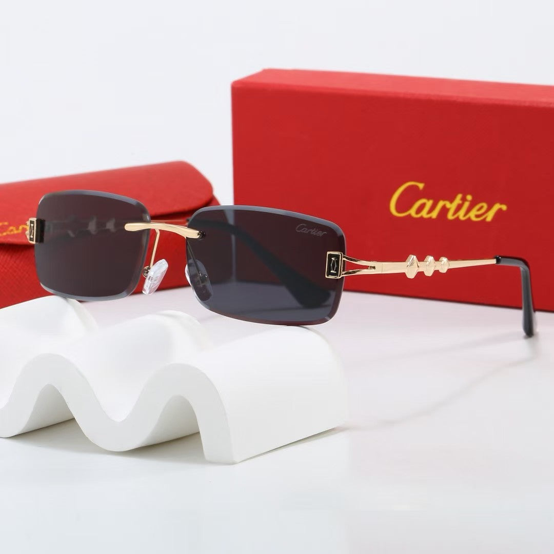 7 colors New hot HD lenses Frameless Sunglasses