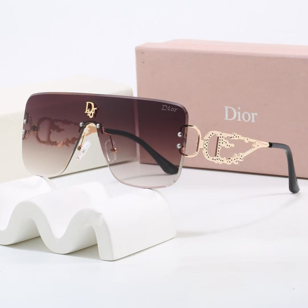 7 colors New hot HD lenses No borders design sunglasses
