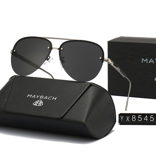 5 colors Inspired Rimless Aviator Sunglasses