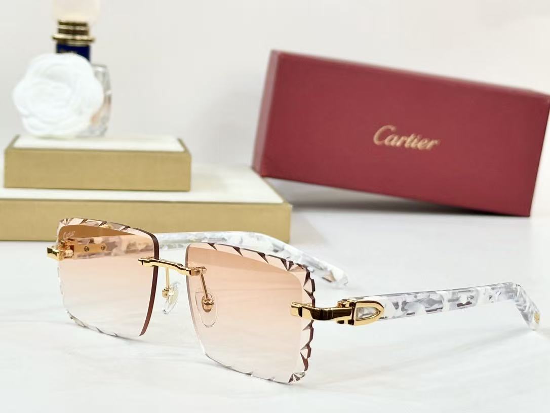 8 colors New hot HD lenses Frameless Sunglasses