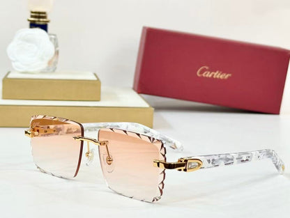 8 colors New hot HD lenses Frameless Sunglasses