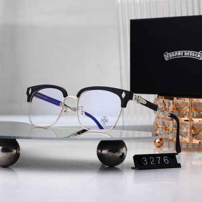 Fashion 4 Color Plain Glasses 3276