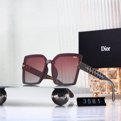 4 colors New hot HD lenses Full frame design sunglasses 3581