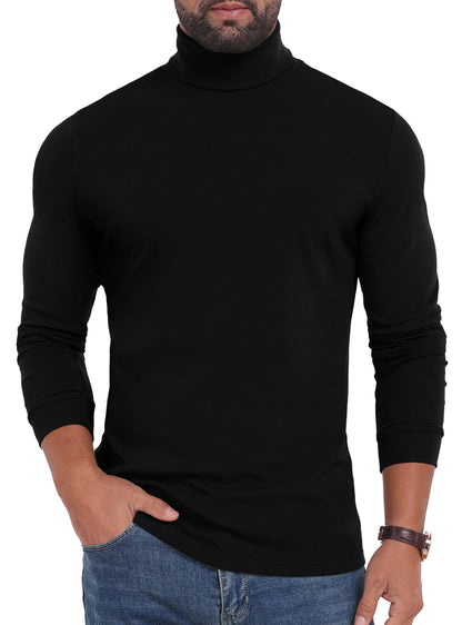 Sailwind Men's Lightweight Turtleneck Shirts Long Sleeve Thermal Pullover Sweater