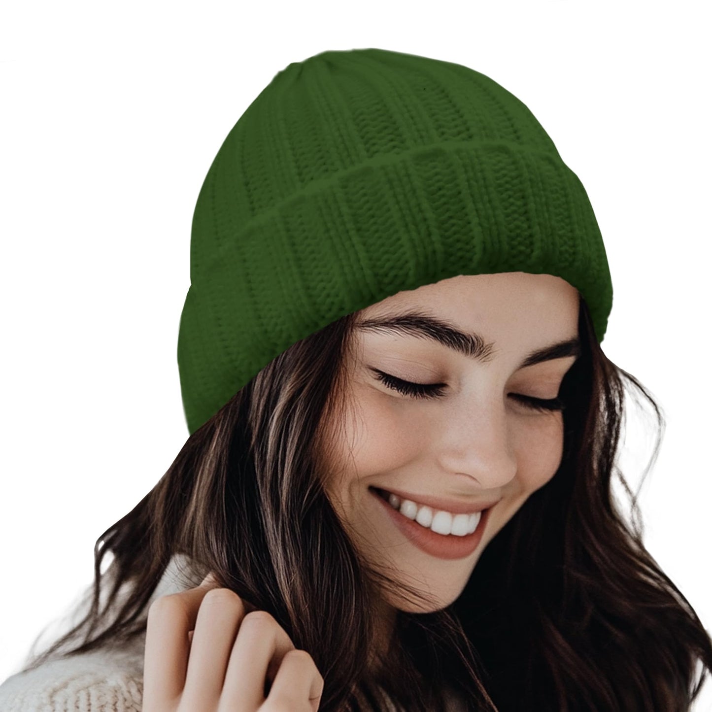 PFFY Beanie Hat for Women Winter Warm Knit Beanies Hats Skull Cap
