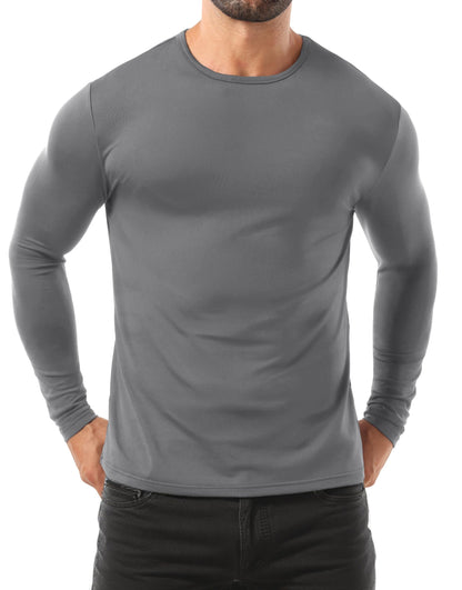 Sailwind Men's Base Layer Thermal Underwear Lightweight Long Sleeve Crew Shirts