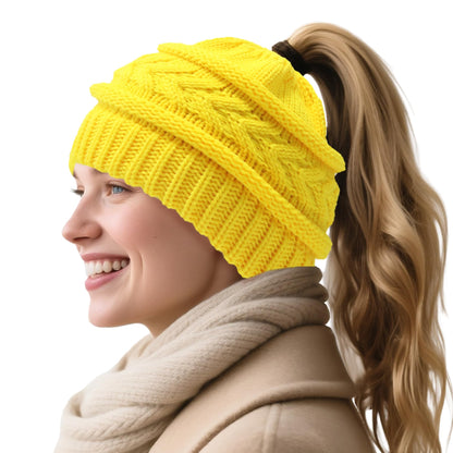 PFFY Beanie Hat for Women Winter Warm Knit Beanies Hats Skull Cap