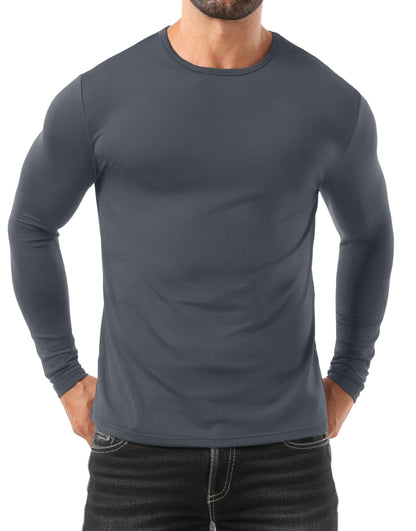 Sailwind Men's Base Layer Thermal Underwear Lightweight Long Sleeve Crew Shirts