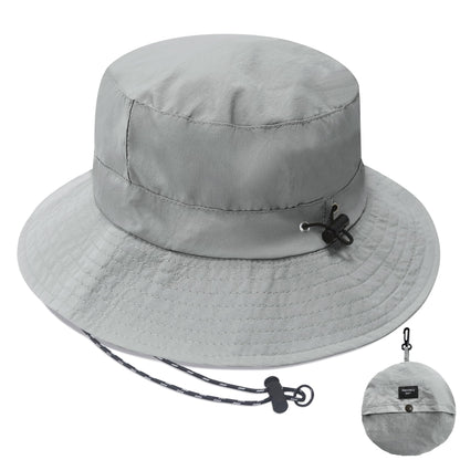 PFFY Waterproof Bucket Hat Rain Quick Dry Hats for Men Women Packable Sun Hat for Fishing Hiking Outdoors
