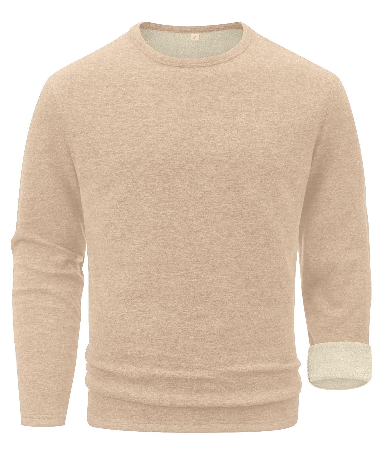 Sailwind Mens Wool Base Layer Long Sleeve Undershirts Crewneck Thermal Shirt