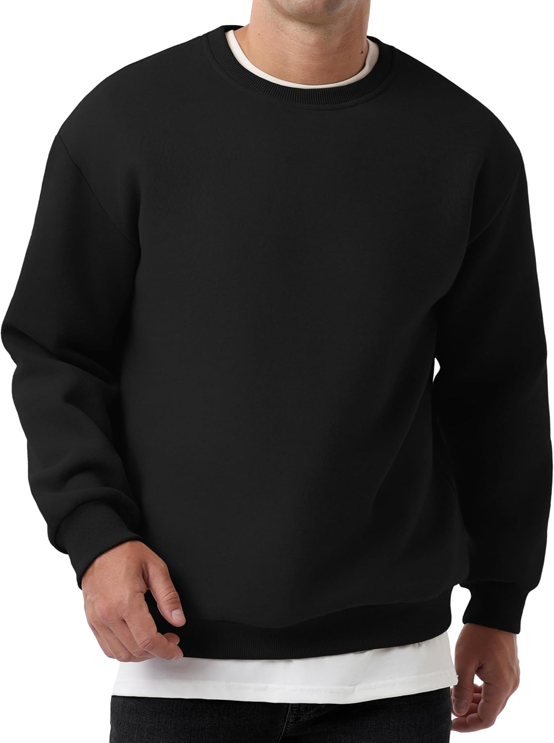 Sailwind Men's Crewneck Casual Sweatshirt Long Sleeve Fashion Cotton Pullovers