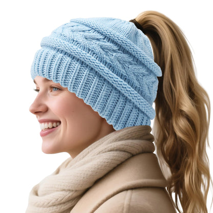 PFFY Beanie Hat for Women Winter Warm Knit Beanies Hats Skull Cap