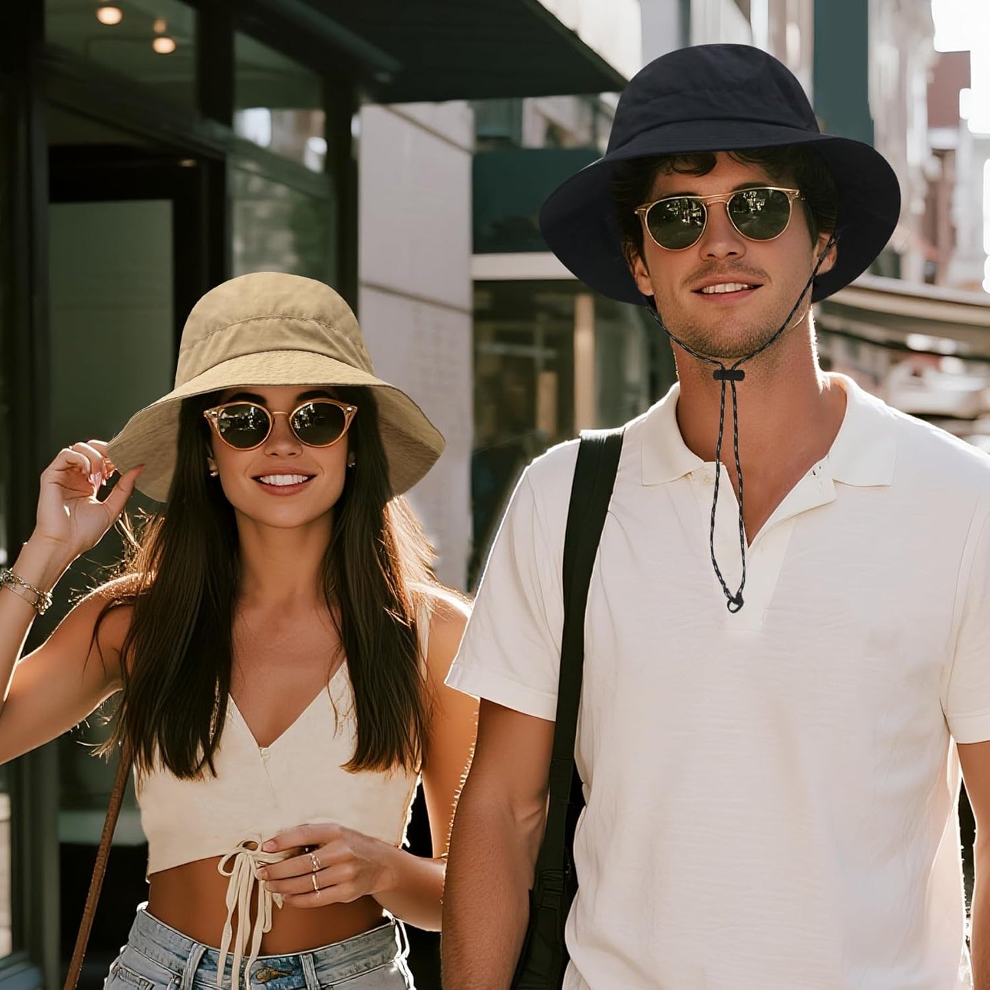 PFFY Waterproof Bucket Hat Rain Quick Dry Hats for Men Women Packable Sun Hat for Fishing Hiking Outdoors