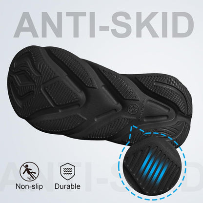 Recovery Slides for Men and Women - Orthopedic Sandals with Arch Support & Thick Cushion, Plantar Fasciitis Slippers, Lightweight Non-Slip Slides for Post-Workout Recovery