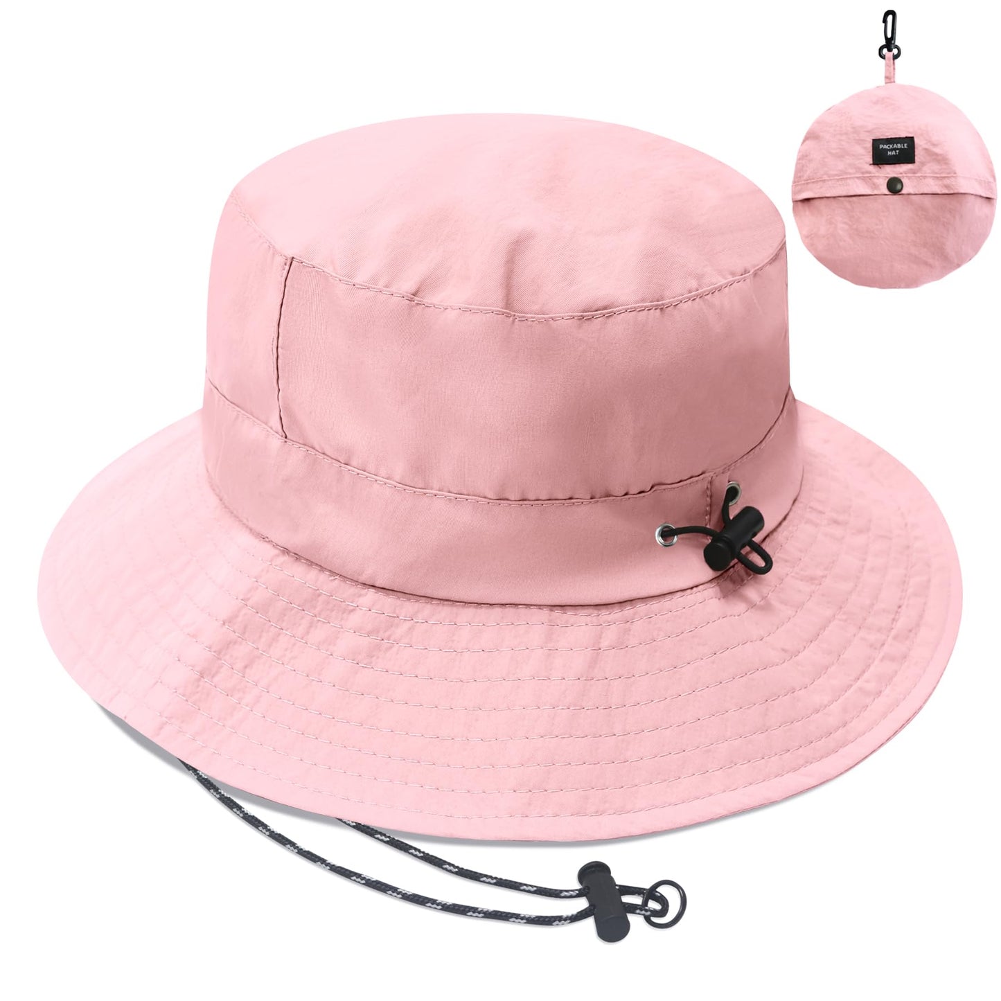 PFFY Waterproof Bucket Hat Rain Quick Dry Hats for Men Women Packable Sun Hat for Fishing Hiking Outdoors