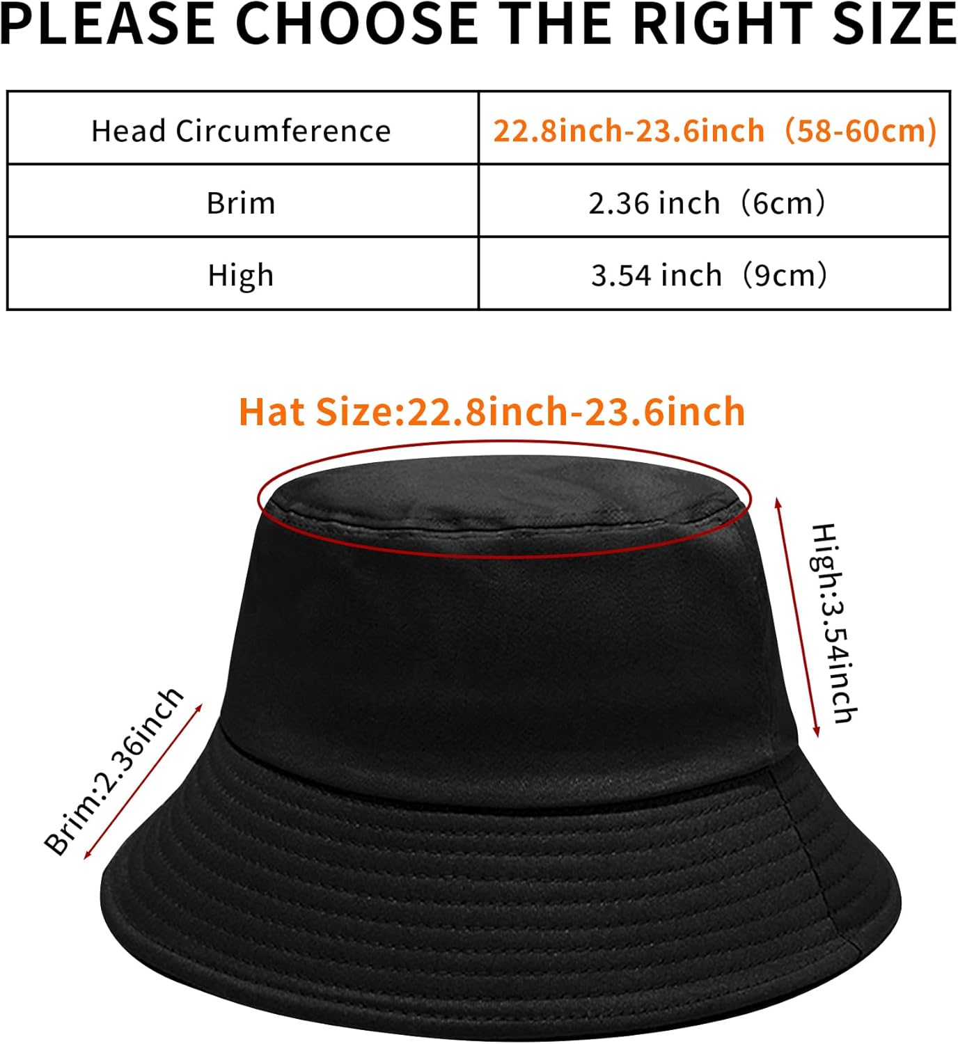 PFFY Bucket Hat for Women Men Cotton Summer Sun Beach Fishing Cap