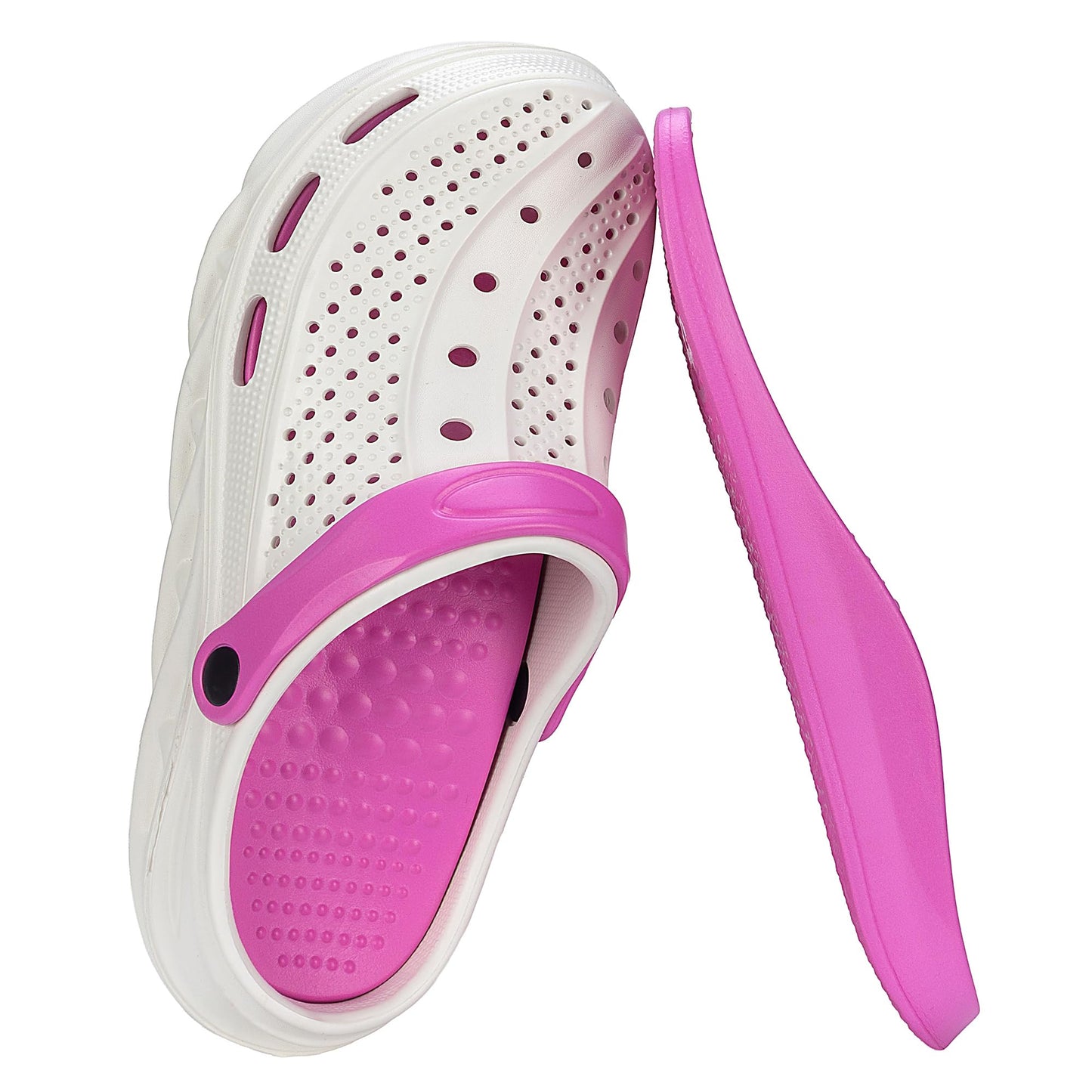 Clogs for Women and Men,Garden Shoes with Arch Support,Unisex Comfort Slip-on Sandals with Removable Cushion Footbed