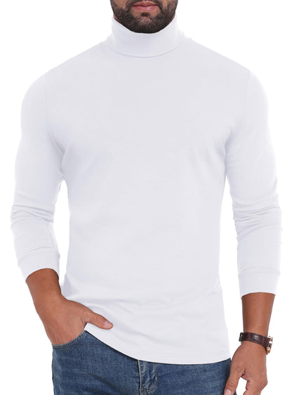 Sailwind Men's Lightweight Turtleneck Shirts Long Sleeve Thermal Pullover Sweater