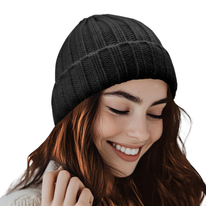 PFFY Beanie Hat for Women Winter Warm Knit Beanies Hats Skull Cap