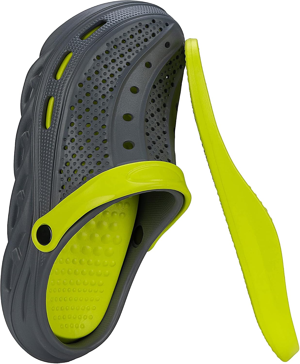 Clogs for Women and Men,Garden Shoes with Arch Support,Unisex Comfort Slip-on Sandals with Removable Cushion Footbed