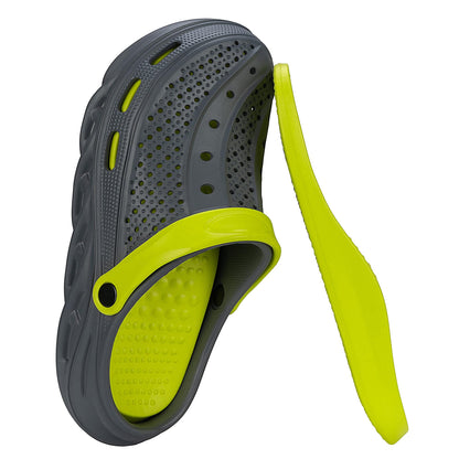 Clogs for Women and Men,Garden Shoes with Arch Support,Unisex Comfort Slip-on Sandals with Removable Cushion Footbed