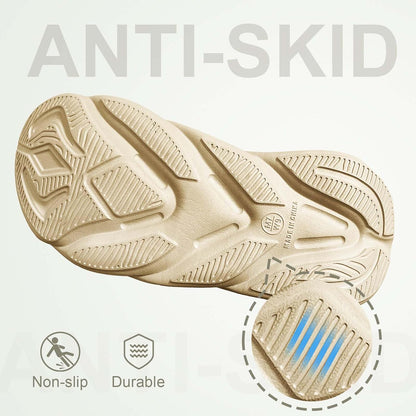 Recovery Slides for Men and Women - Orthopedic Sandals with Arch Support & Thick Cushion, Plantar Fasciitis Slippers, Lightweight Non-Slip Slides for Post-Workout Recovery