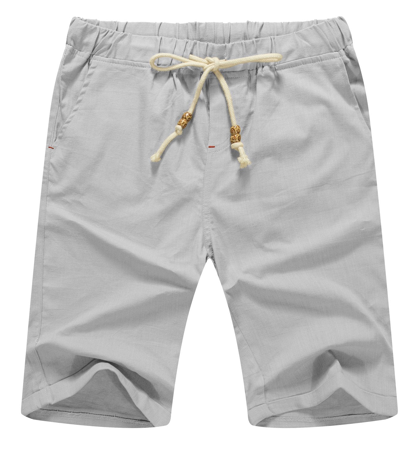 Sailwind Men’s Linen Shorts Casual Drawstring Summer Beach Shorts