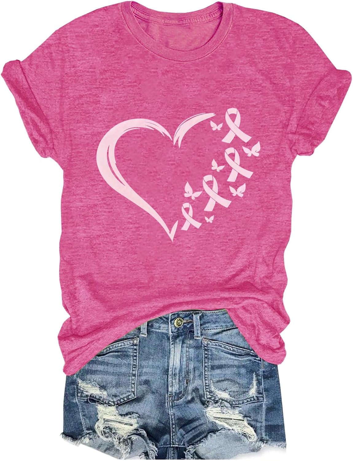 Women's Vintage Floral T Shirt Boho Wildflower Graphic Loose Tees Short Sleeve Casual Tops
