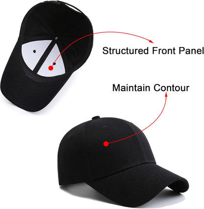 PFFY 2 Packs Baseball Cap Golf Dad Hat for Men and Women