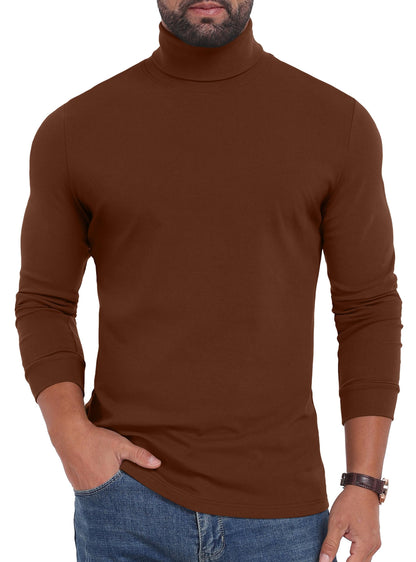 Sailwind Men's Lightweight Turtleneck Shirts Long Sleeve Thermal Pullover Sweater
